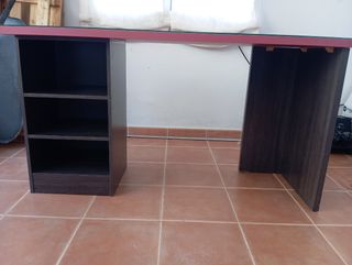 Mesa de escritorio rosa - wengue