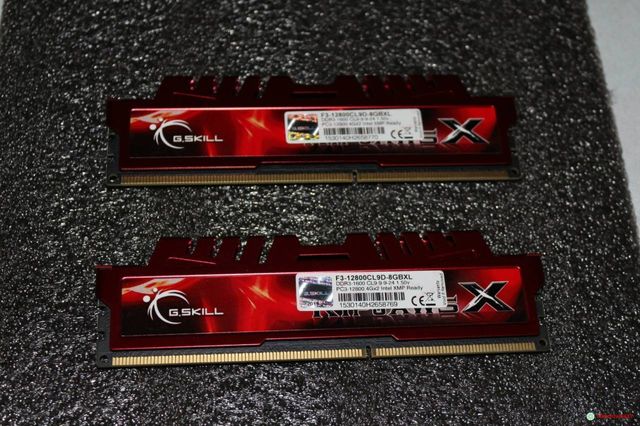 G.Skill Ripjaws X DDR3 1600 - 2x4GB - F3-12800CL9D