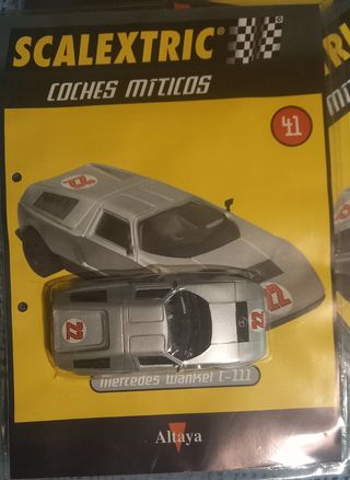 Scalextric. Cochez míticos. Mercedes Wankel C-111.