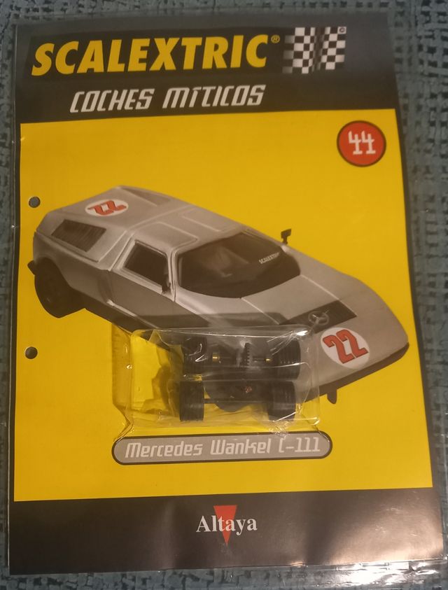 Scalextric. Cochez míticos. Mercedes Wankel C-111.