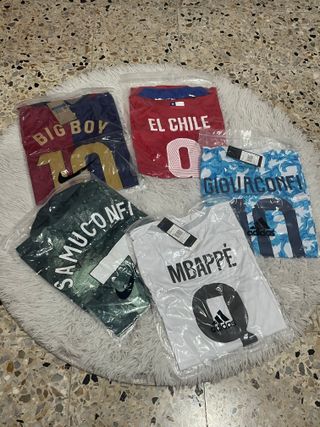 CAMISETAS FÚTBOL BAJO PEDIDO