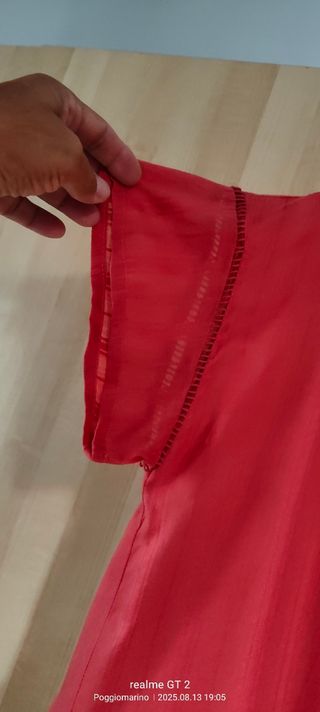 Blusa Benetton Corallo