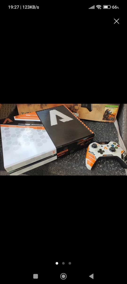 Xbox One | personalizada con pegatinas Titanfall