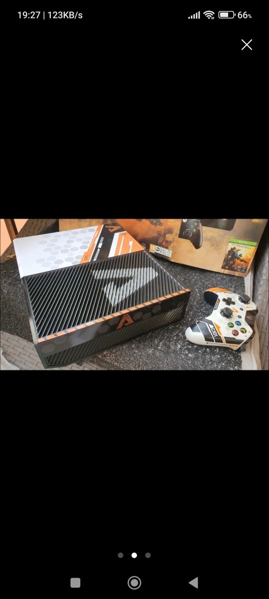 Xbox One | personalizada con pegatinas Titanfall