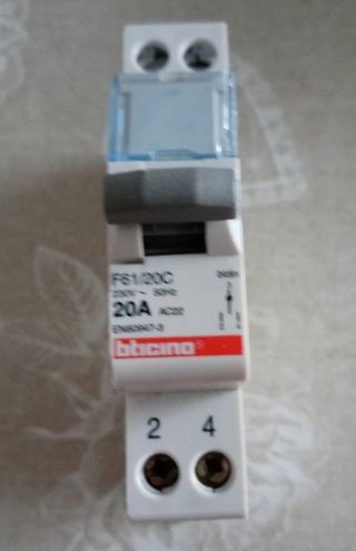 Selettore 1-0-2 BTicino F61/20C 20A