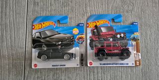Hot Wheels: Maserati Shamal & Land Rover