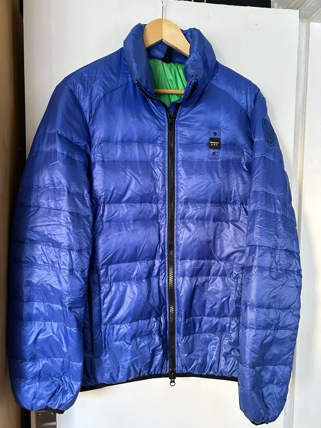 Blauer Chaqueta Pluma Azul - M