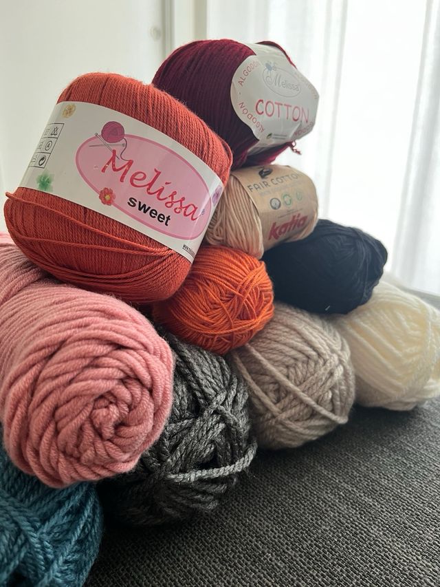 Lanas de algodón - Katia y Melissa