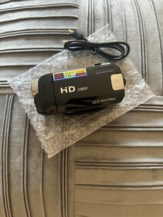 Cámara de video vintage digital estilo nueva