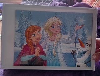 Puzzle Frozen 2x20 piezas