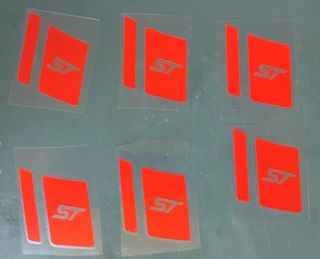 Car Sticker Design - 6 pezzi