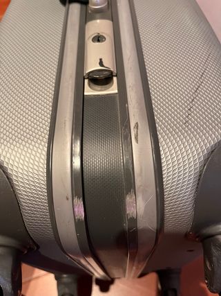 Maleta Roncato gris 4 ruedas