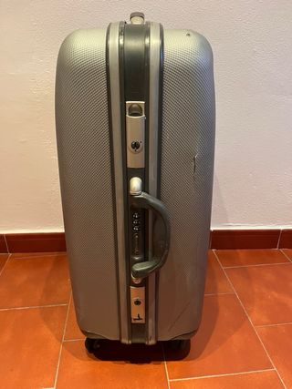 Maleta Roncato gris 4 ruedas