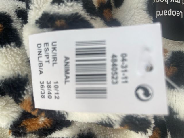 mono pijama de pelo poliester, dibujo Tigre