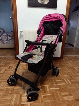 Silla paseo Chicco rosa niña
