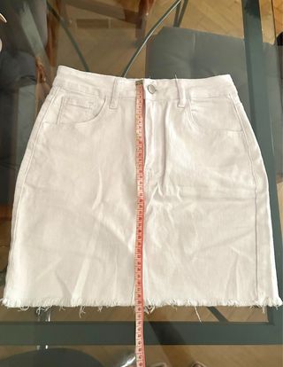 Falda Vaquera elastica