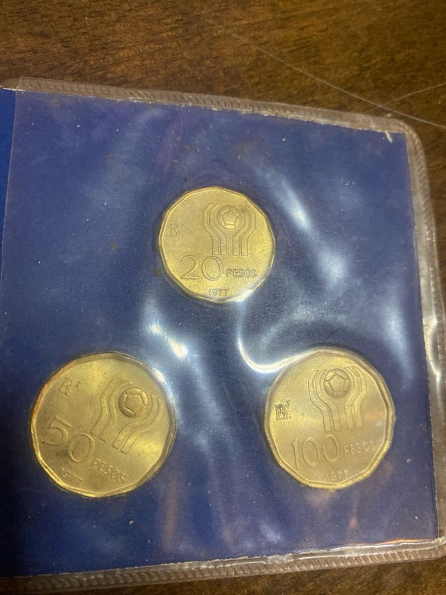 Monedas Mundial Argentina '78 (1977)