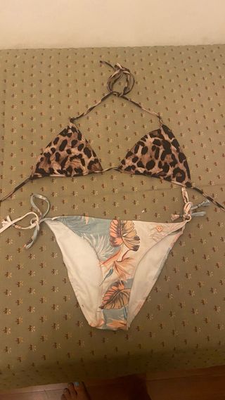 Bikini estampado - 2 piezas