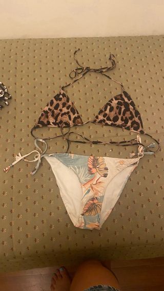 Bikini estampado - 2 piezas