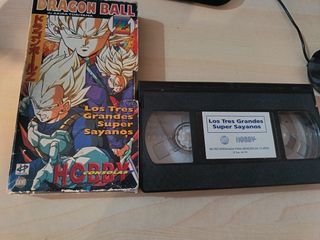 VHS Dragon Ball: Los Tres Grandes Super Saiyanos