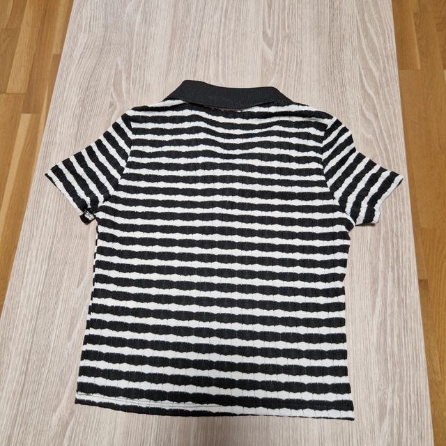 Camiseta Zara rayas b/n M