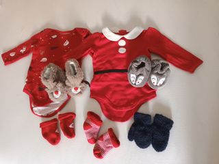 Ropa Navidad bebé 74 cm

