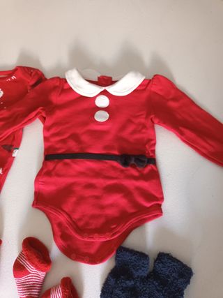 Ropa Navidad bebé 74 cm
