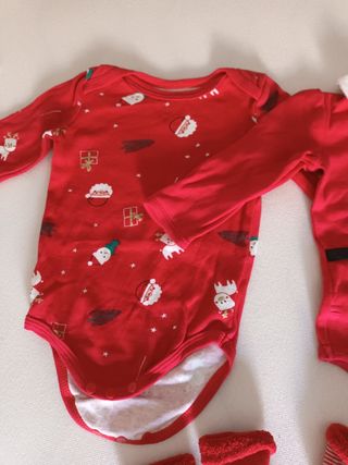 Ropa Navidad bebé 74 cm
