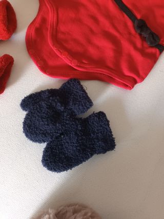 Ropa Navidad bebé 74 cm
