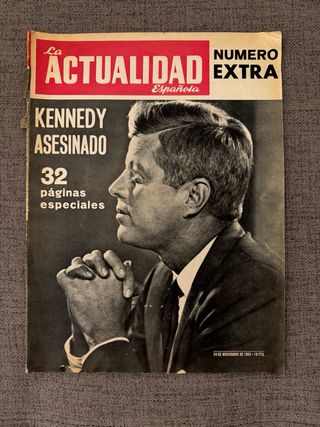 Revistas y periodico - Asesinato Kennedy -