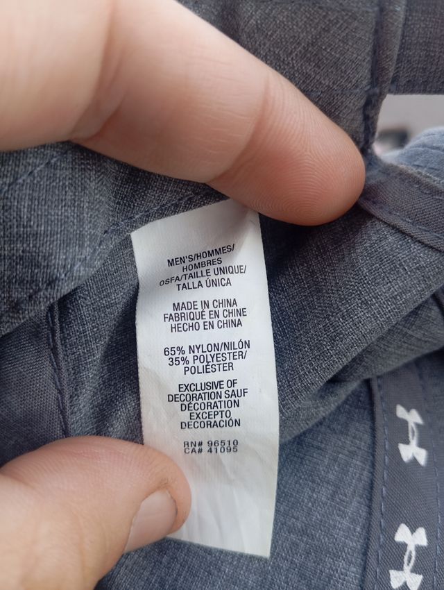 Gorra Under Armour Gris - Talla Única