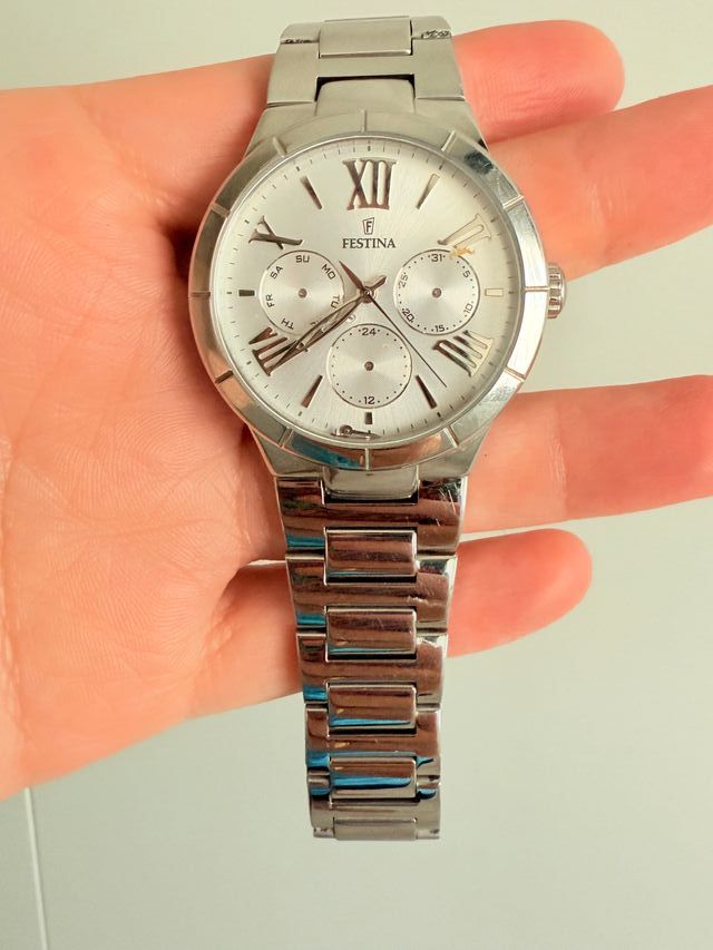Reloj Festina mujer plateado