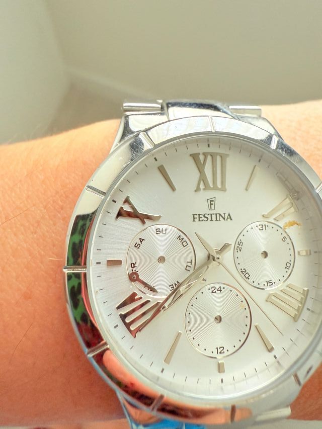 Reloj Festina mujer plateado