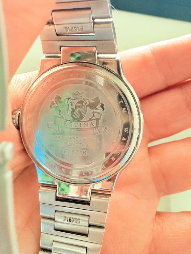 Reloj Festina mujer plateado