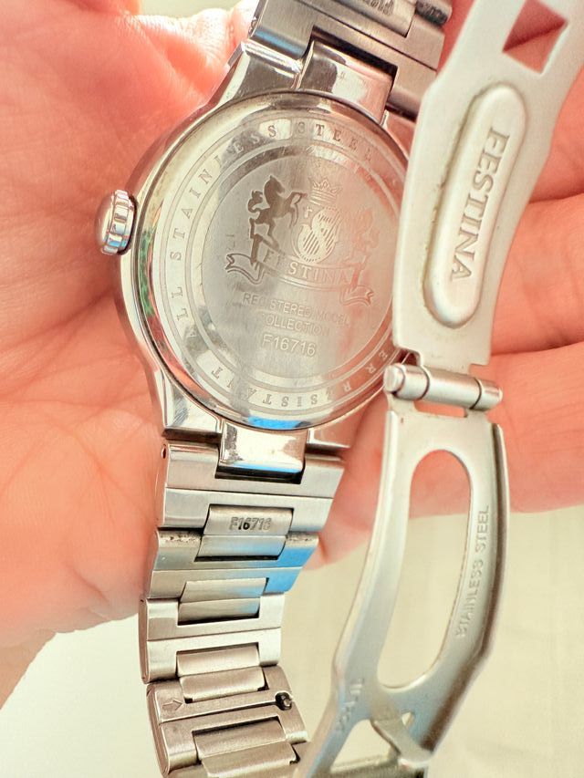 Reloj Festina mujer plateado