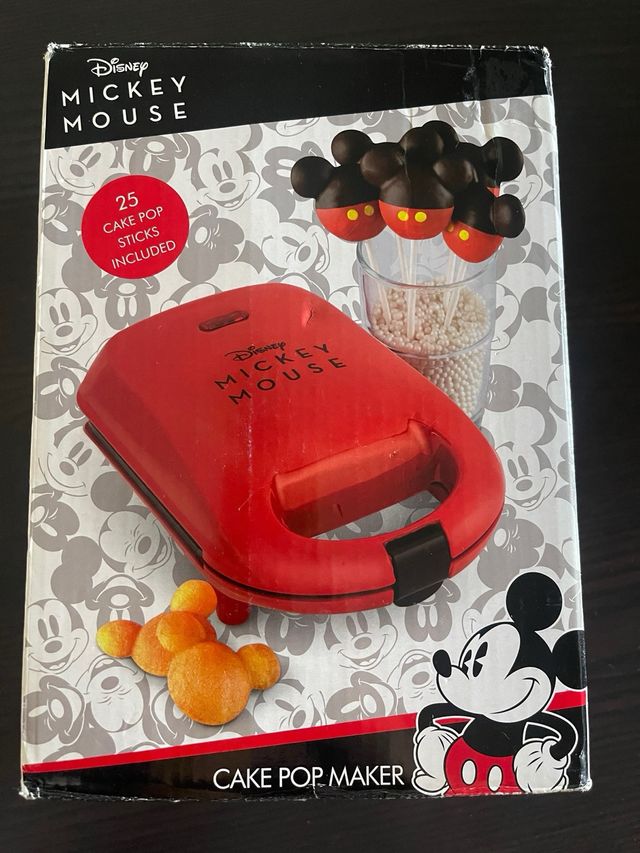 Cake pop Mickey Mouse Disney tipo sandwichera
