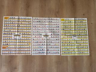 Posters Pokémon Pokedex - Nintendo