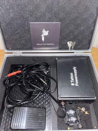 kit maquina de tatuar 