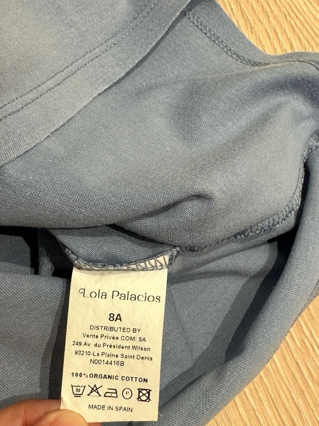 Camiseta Lola Palacios niño 8 años