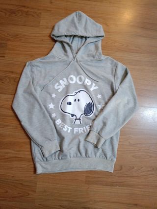 Sudadera Snoopy Gris - Talla única
