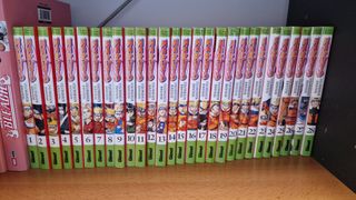 Naruto tomos 1 a 28.