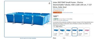 Piscina Intex 450x220x84cm