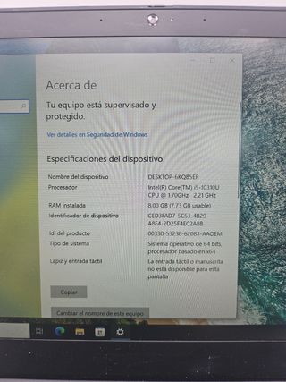 Portátil Lenovo ThinkPad X13 i5