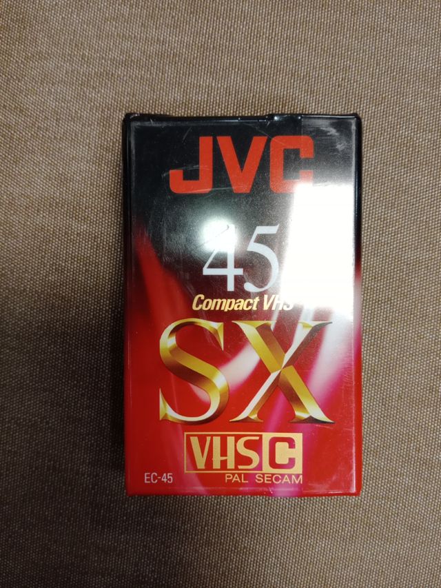 Cinta VHS JVC 45 SX - Compact VHS