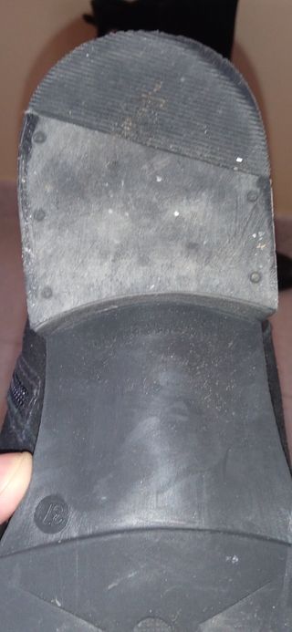 Botas altas negras mujer -talla 37