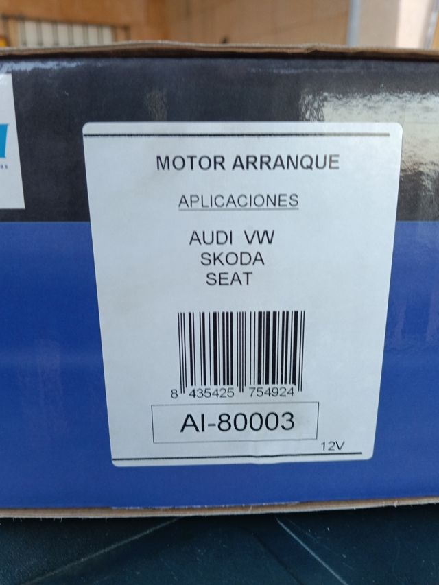 Motor Arranque AL-80003 - 12V