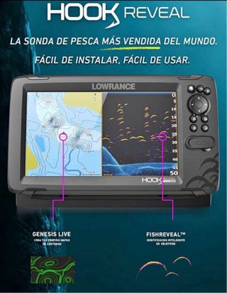 Sonda Lowrance Hook Reveal 7 GPS
