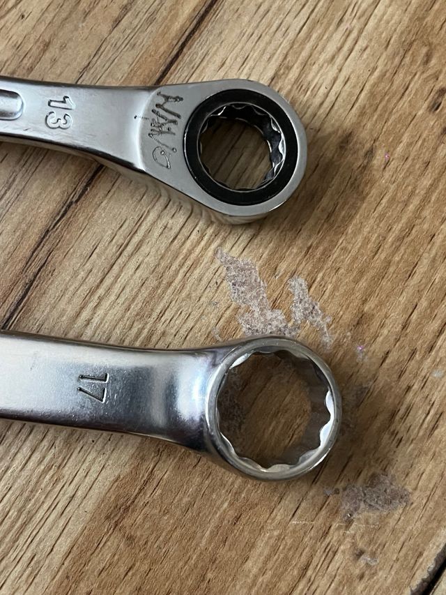 Llaves Facom 13 y 17 mm