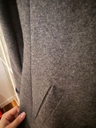 Chaqueta gris - Abrigo de lana
