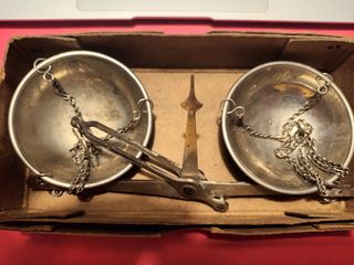 Bilancia antica da gioielliere